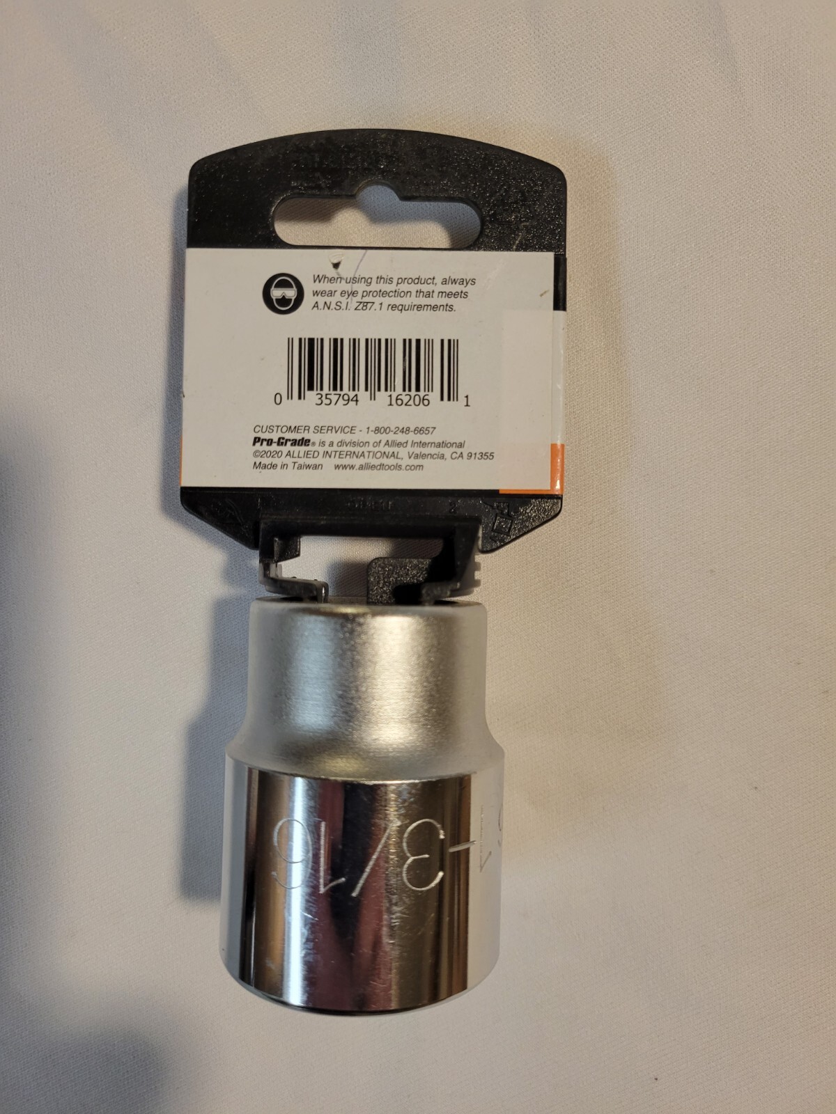 ProGrade 1 7/16 Inch Standard Socket 3/4 Inch Drive with 12 Point 16210 SAE