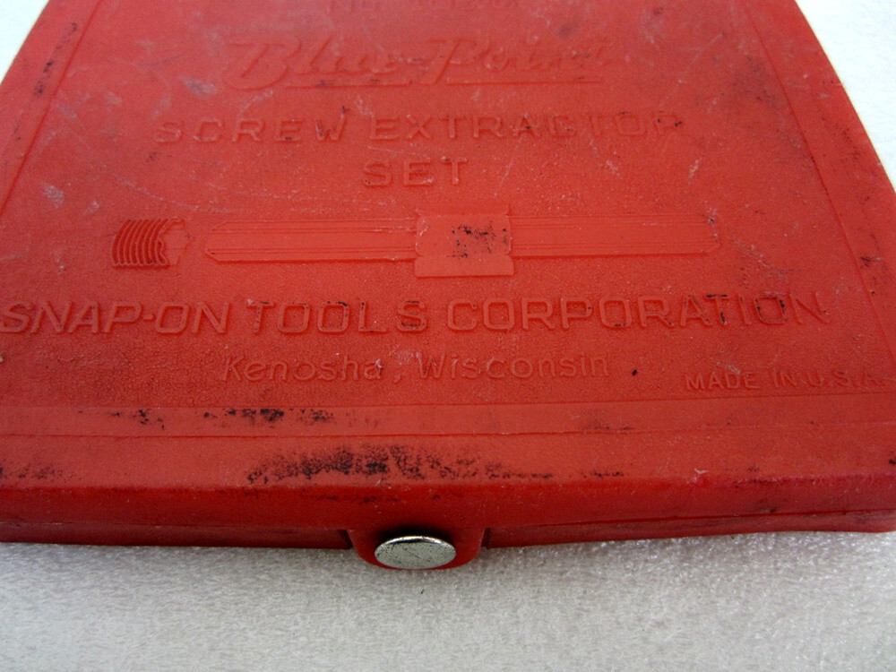 Vintage Blue-Point Screw Extractor Set No. 1020 Partial Set Made in USA