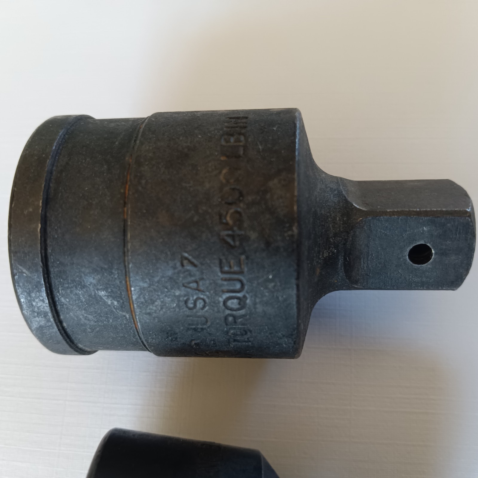 Snap-On GLA12B AND GLA62 1/2″ to 3/4″socket adapters black oxide