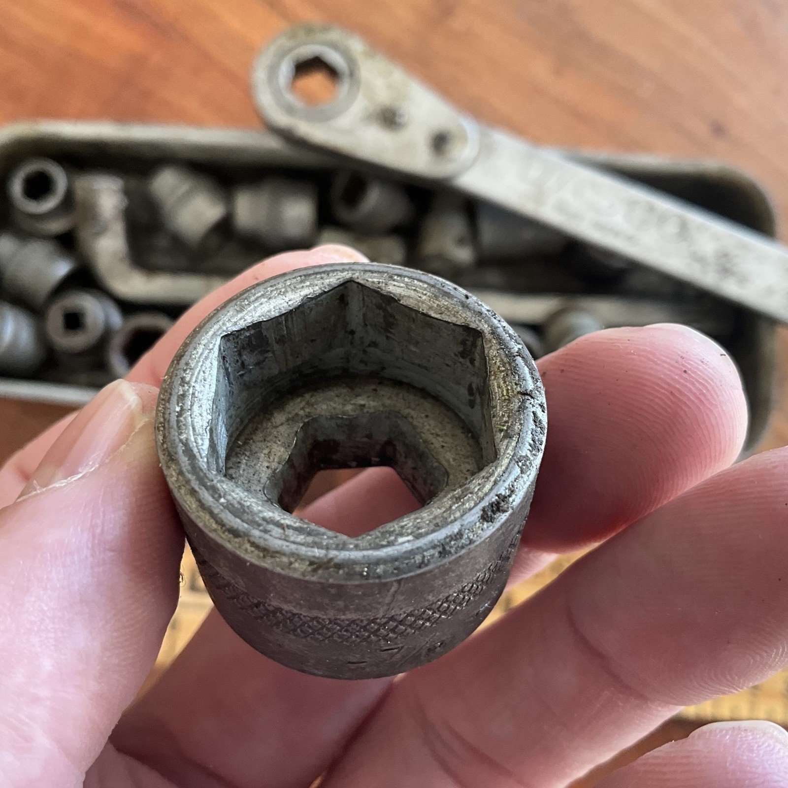 Rare 1930s DASCO Damascus Steel Products Corp SOCKET WRENCH SET