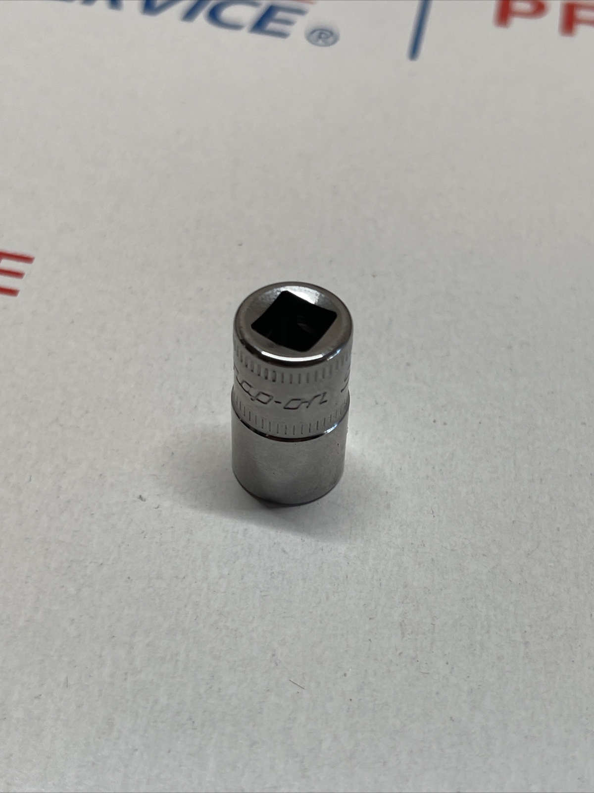Snap On USA 9mm 6 Point 1/4″ Drive Shallow Polished Chrome Socket TMM9