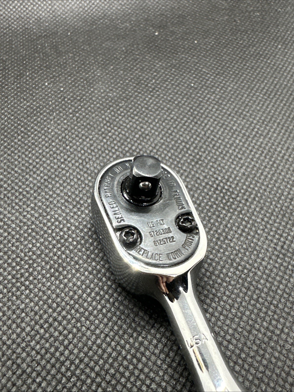 Snap-On TK72 1/4″ Drive Stubby Ratchet 3″ Length