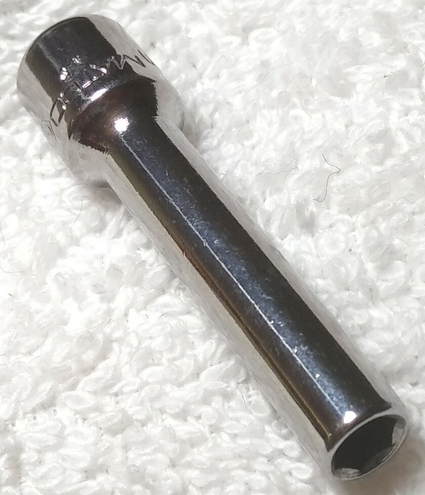 Matco Tools 5 Mm Deep 6 Pt 1/4” Drive Chrome Socket AD5M6A USA