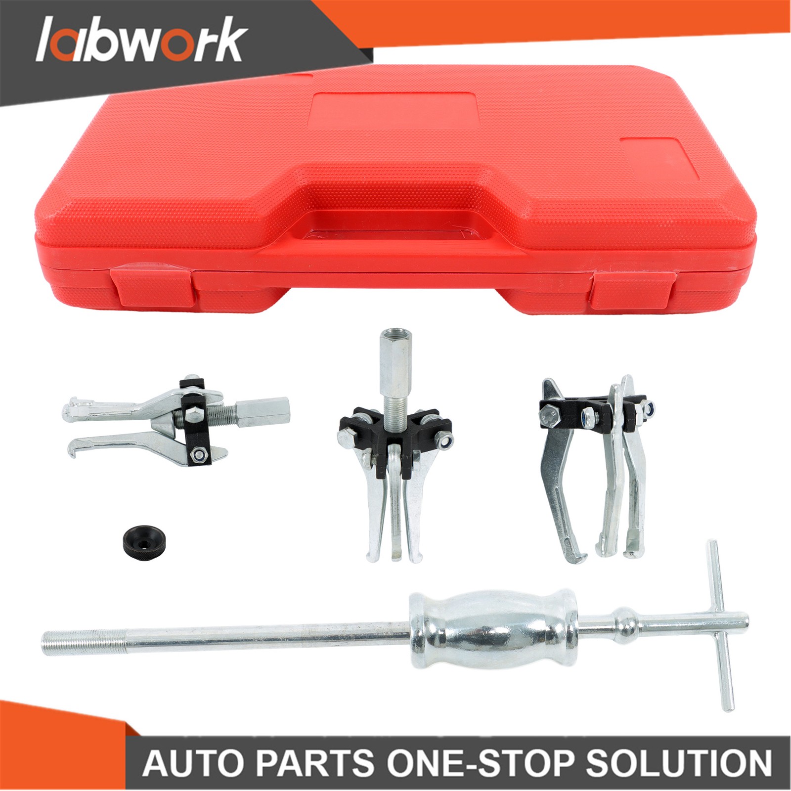 Labwork 3 Jaw Gear bearing Slide Hammer Puller Set Internal External Puller tool