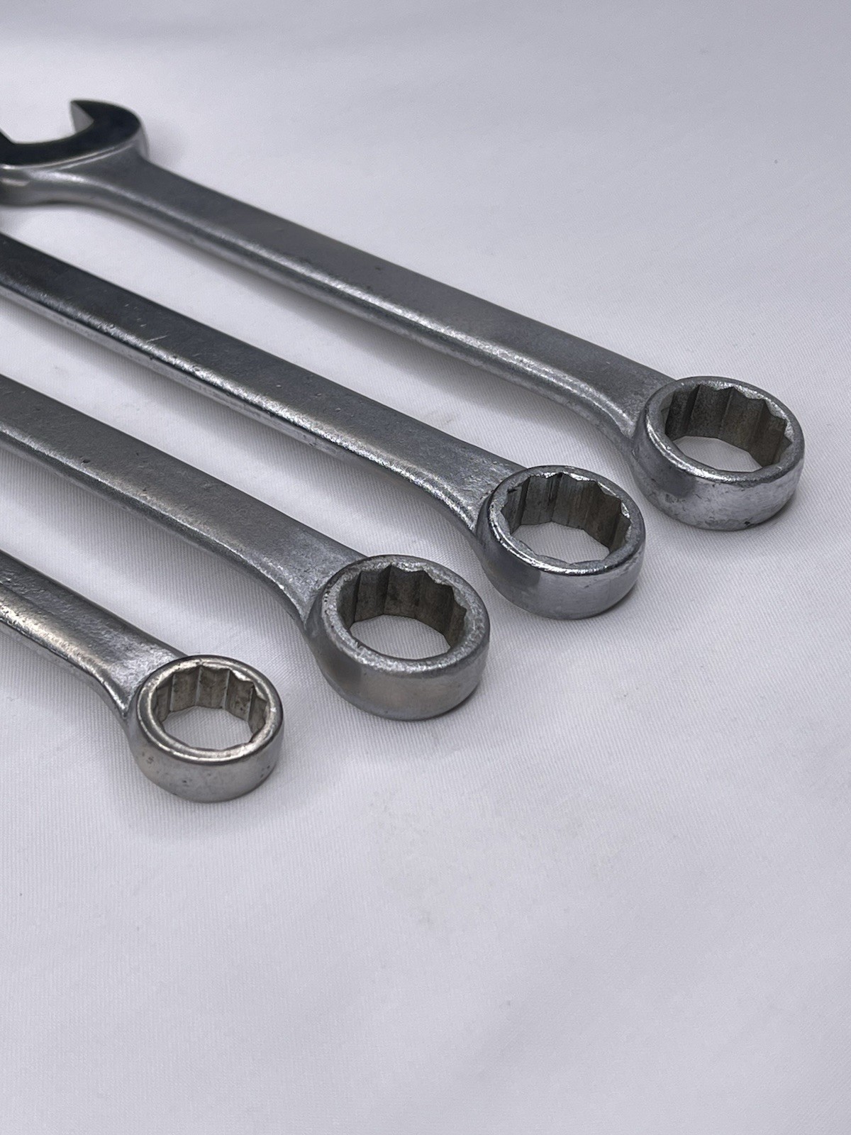 Vintage Set of 4 Thorsen Metric Combination Wrenches 14mm 17mm 18mm 19mm USA