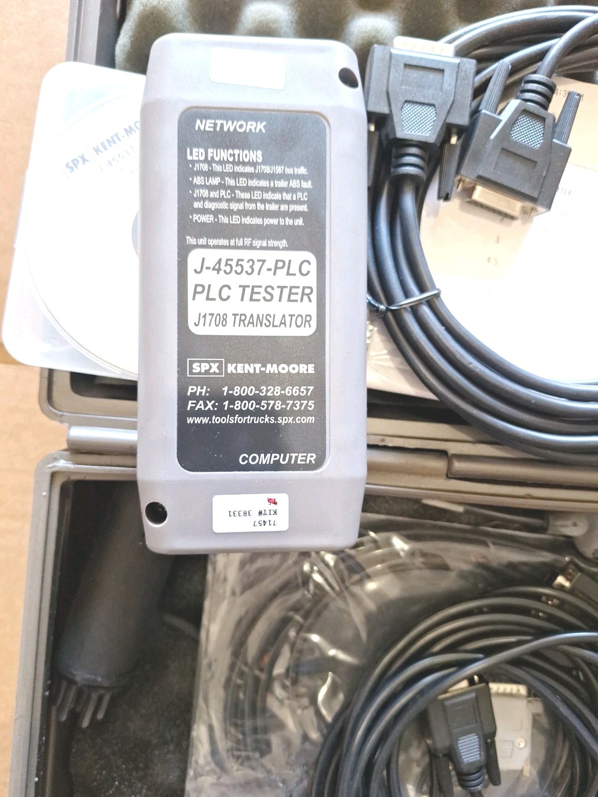 SPX Kent-Moore J-45537-MRR-A Kit, ABS PLC/J1708 Translator