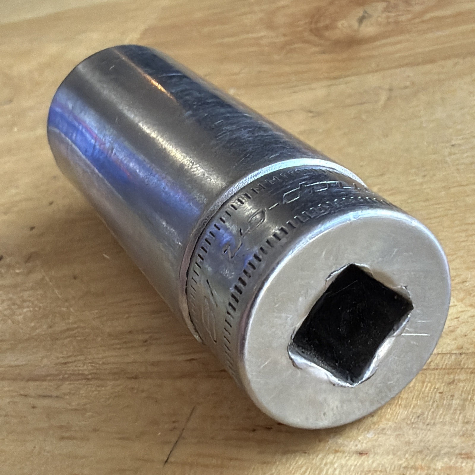 Snap On Tools 18mm Deep Socket 3/8″ Drive 6 Point SFSM18 Made in USA