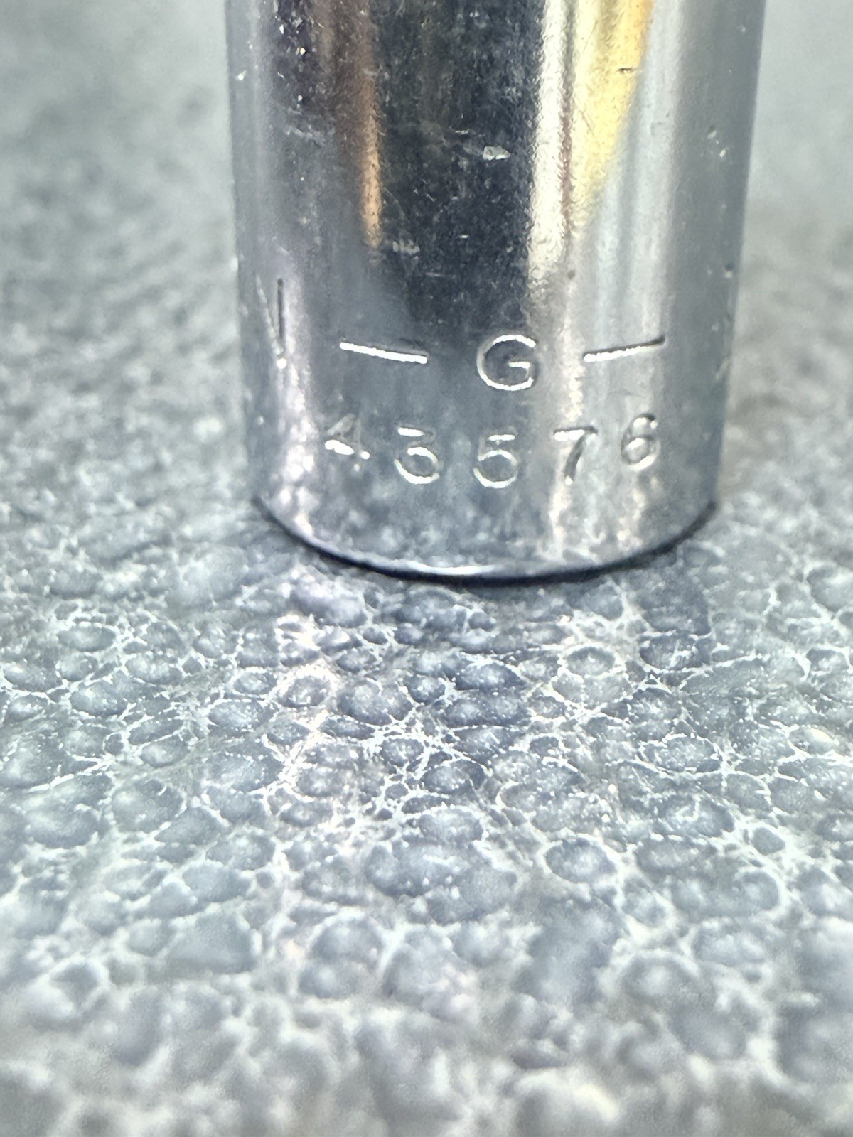 Vtg 11/32″ Craftsman G-Series P/N 43576 1/4″ Drive 6-Point Deep Socket USA Made