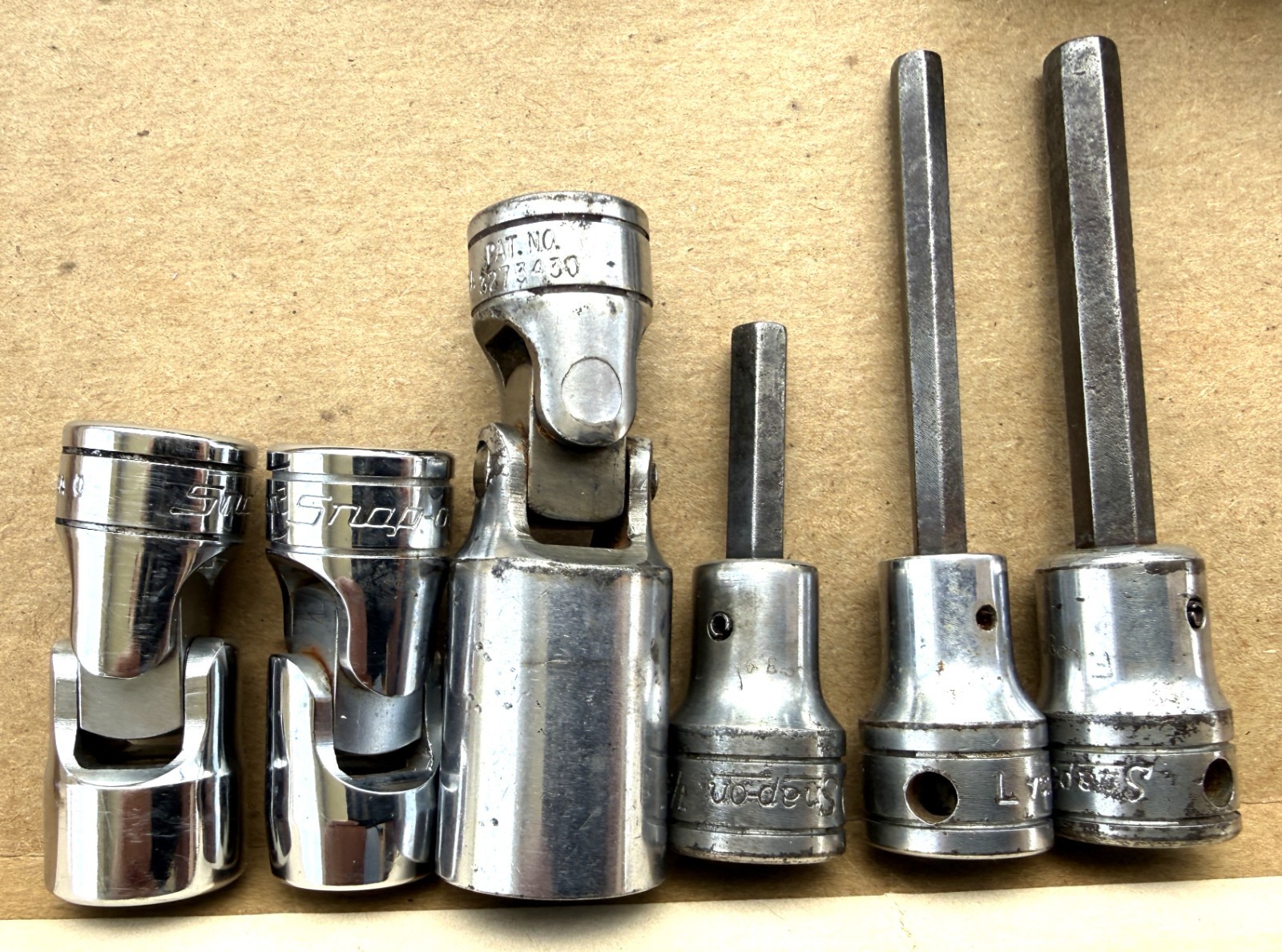 LOT OF 15 SNAP-ON SOCKETS – AS PICTURED