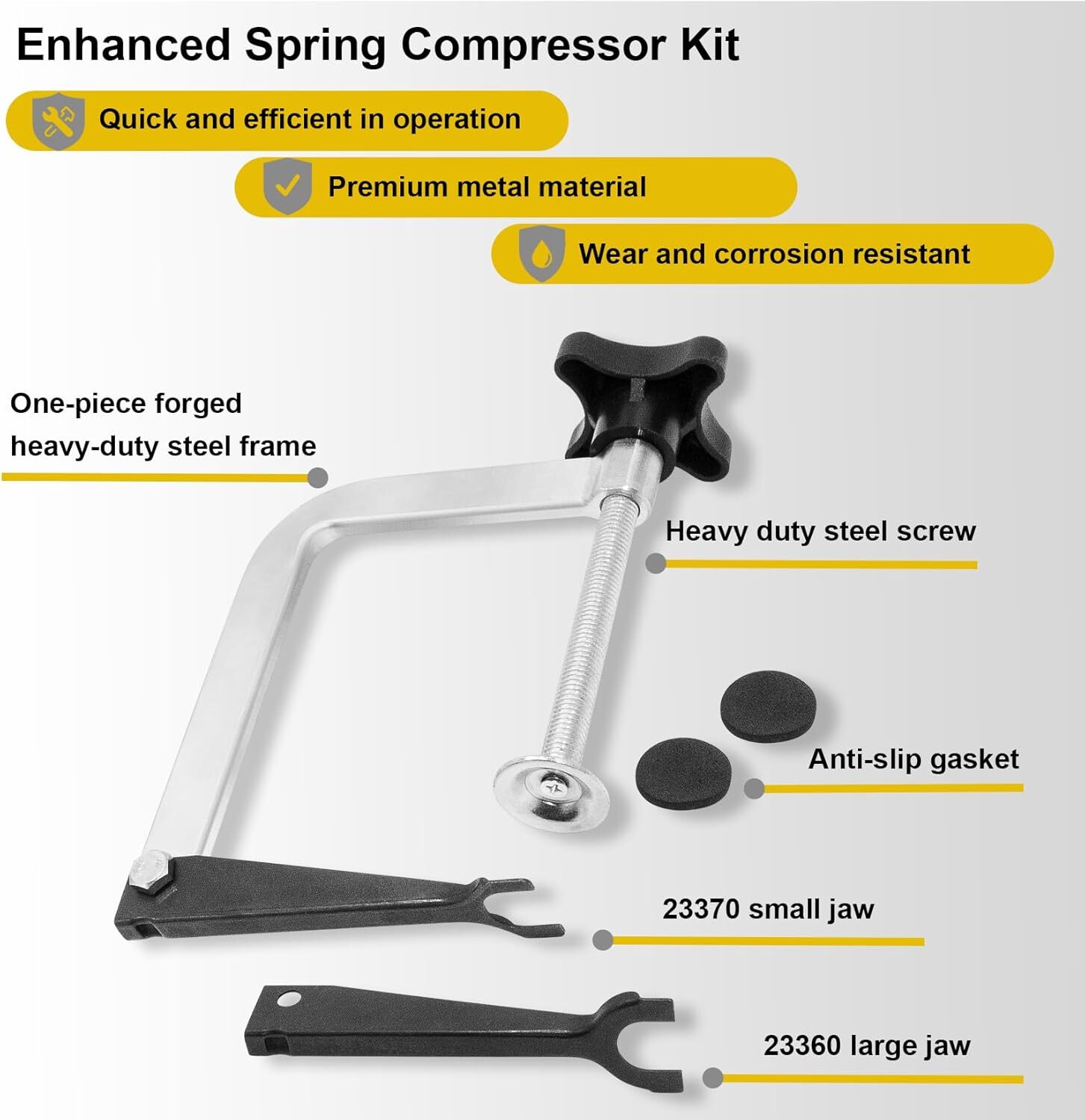 23300 Small Engine Valve Spring Compressor Tool Fit 3/4″ to 1-1/16″ Valve Spring