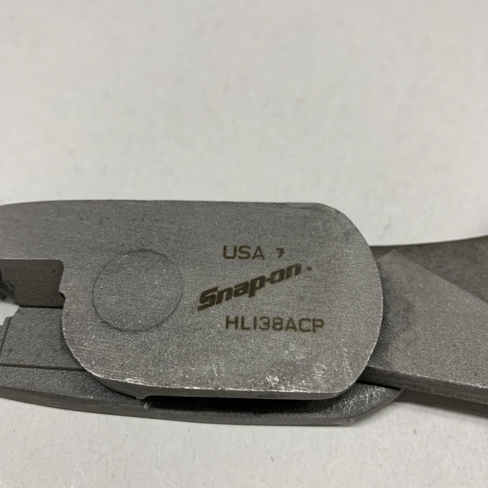 Snap On Tools HL138ACP RED 8″ High Leverage Combination Pliers USA NEW