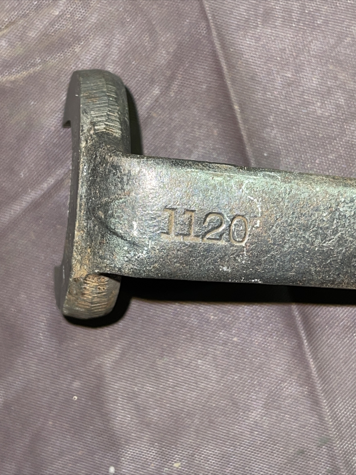 The Billings & Spencer Co USA 1120 7/16in X 1/2in Open End Wrench OC Vintage
