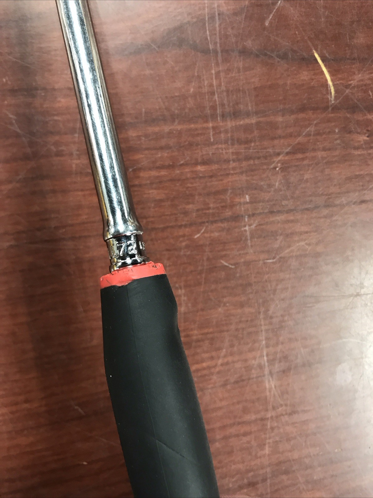 Snap On Tools THLL72 1/4″ Drive RED Soft Handle Ratchet USA
