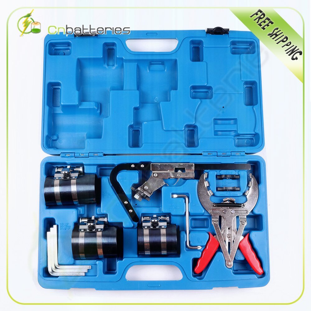 Piston Ring Tool Kit with Ring Groove Cleaner Auto Truck Cleaning Service Set