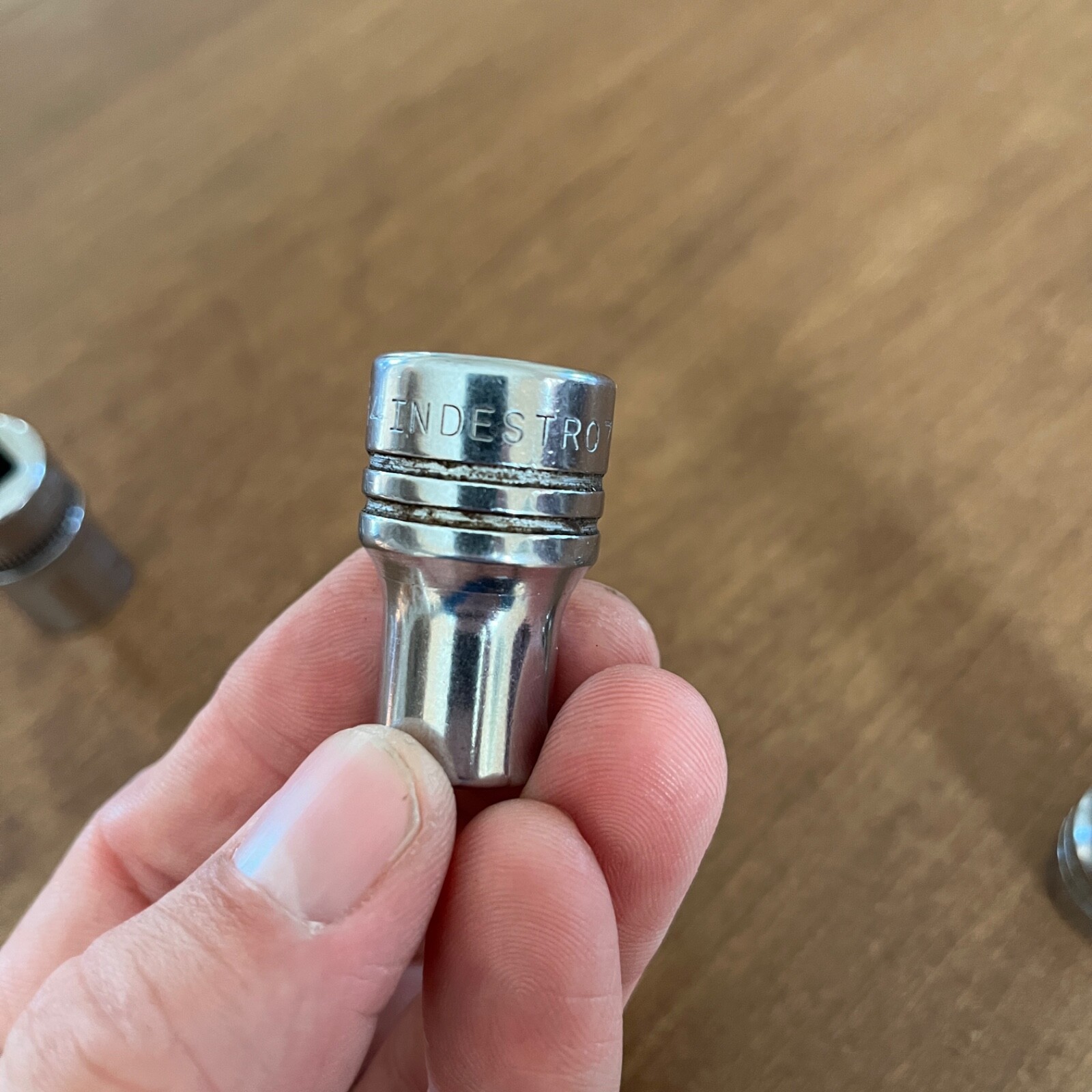 Indestro Super 9/16″ & 7/16” Shallow Chrome Socket 1/2″ Drive 1218 set of 3