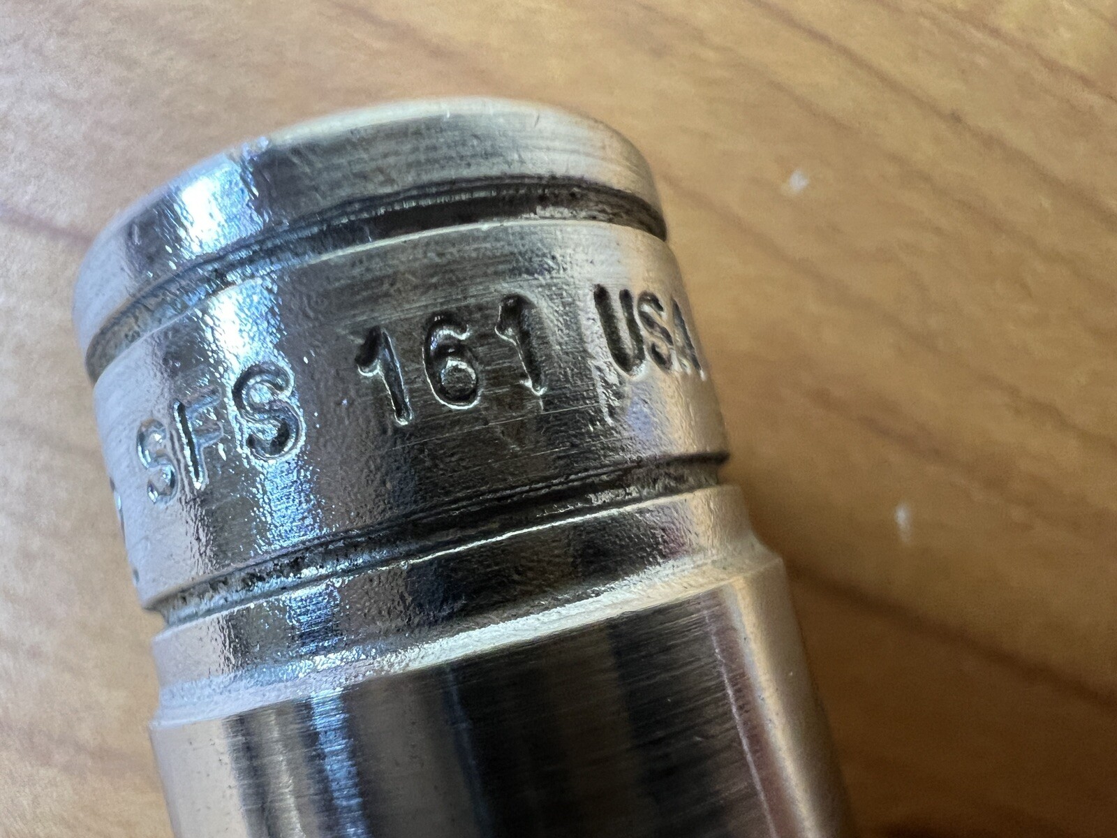 Snap-on Tools S261 – 1/2″ Drive, 13/16″ Deep 12pt SAE Chrome Socket USA