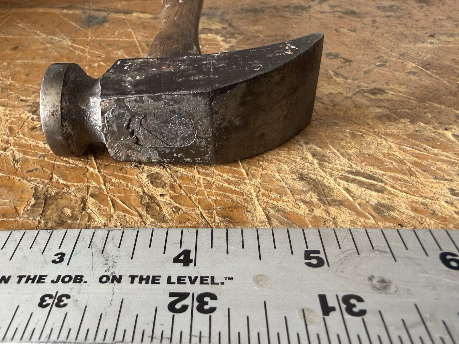 Tinsmith Coppersmith Raising Hammer Sheet Metal Forming Hammer Wood Handle