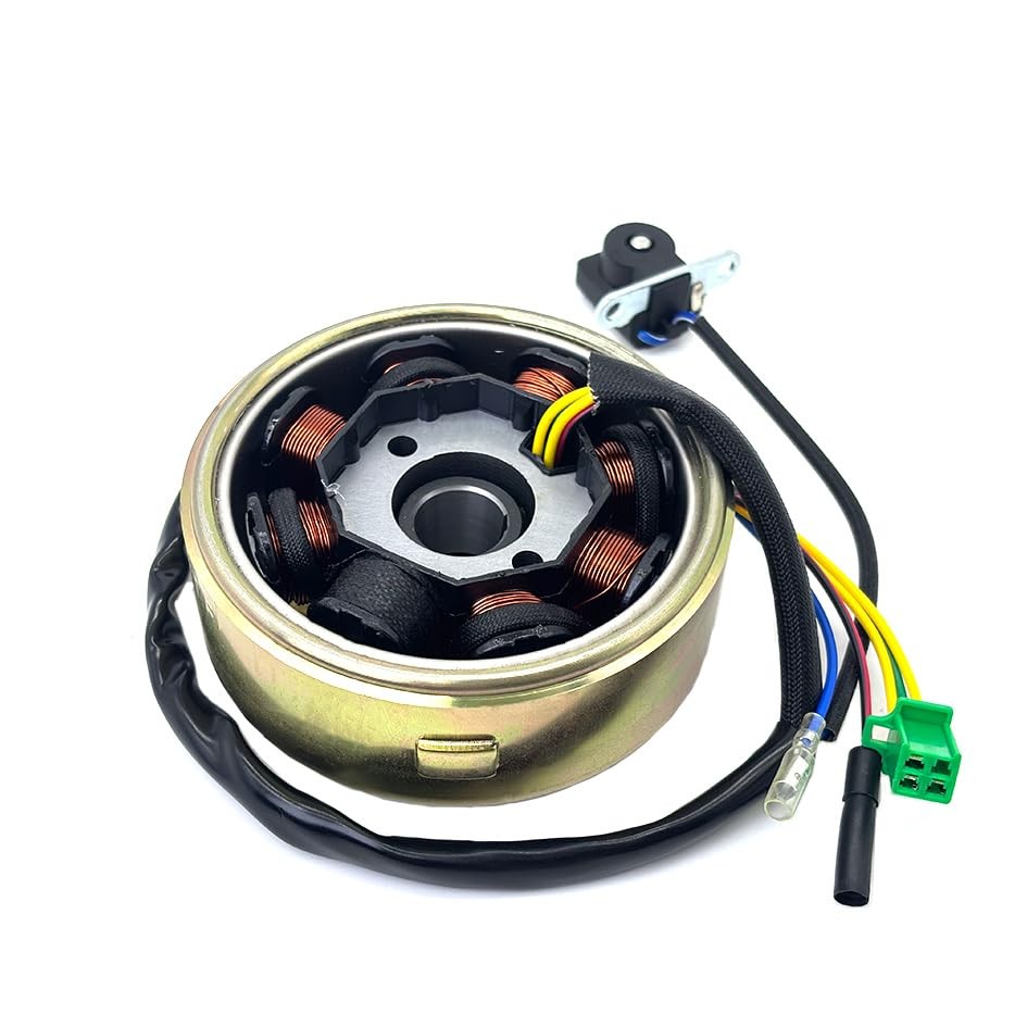 GY6 125cc 150cc Magneto Stator Flywheel Rotor Kit with Puller & Clutch Tool