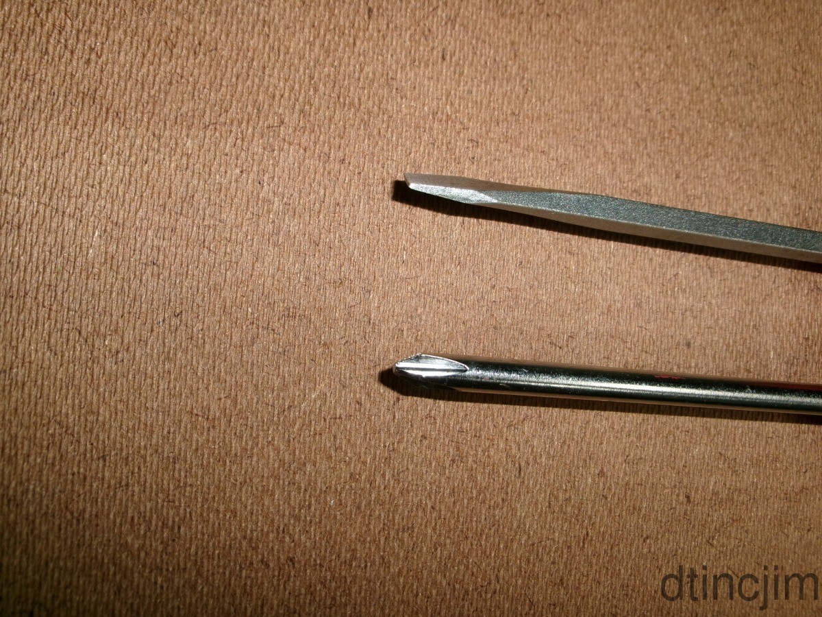 Craftsman 2 Piece Flat Blade and Phillips Screwdriver Set
