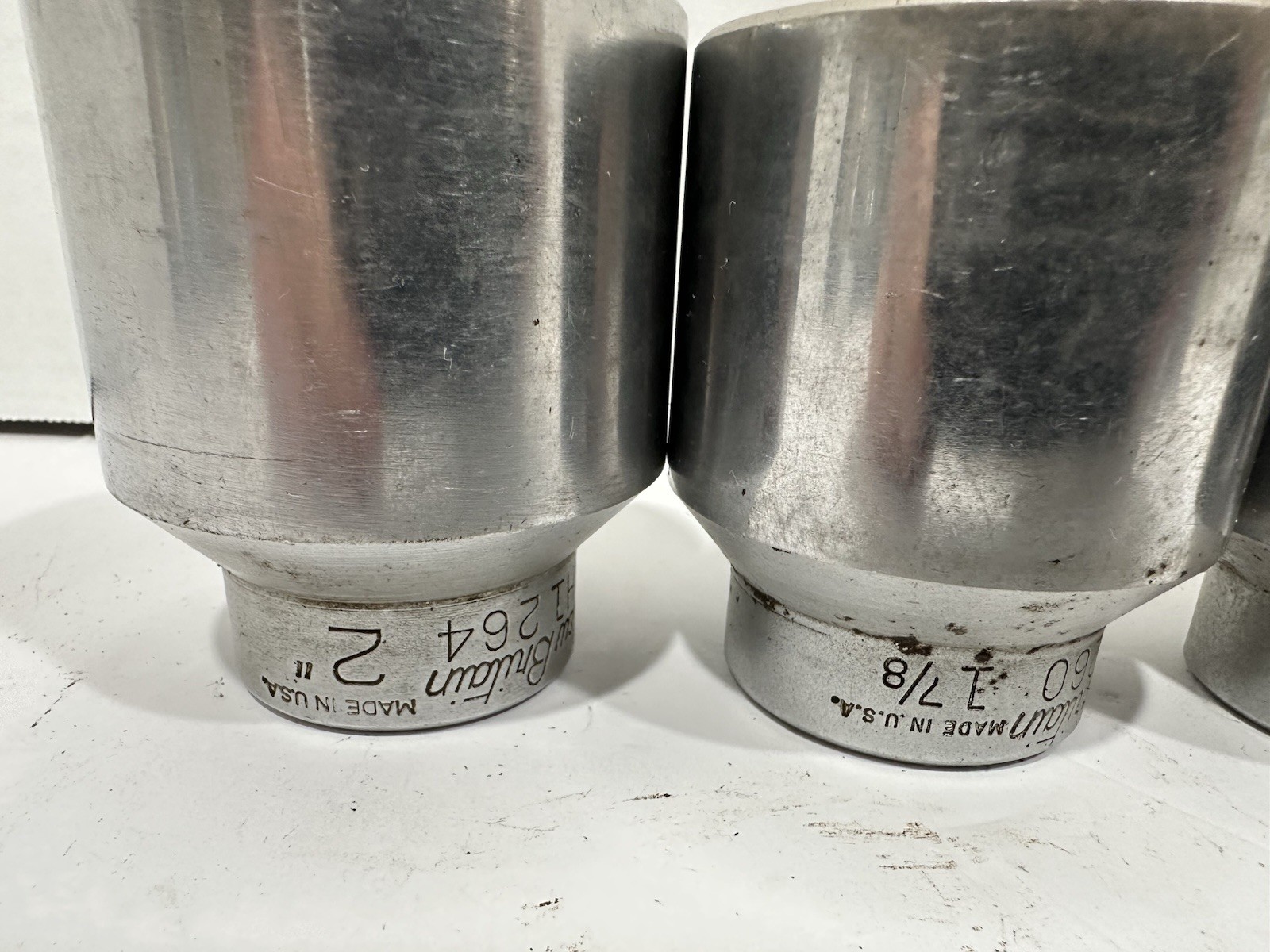 Vintage New Britain 3/4” Socket Set 1”-2” Sockets Breaker Bar.