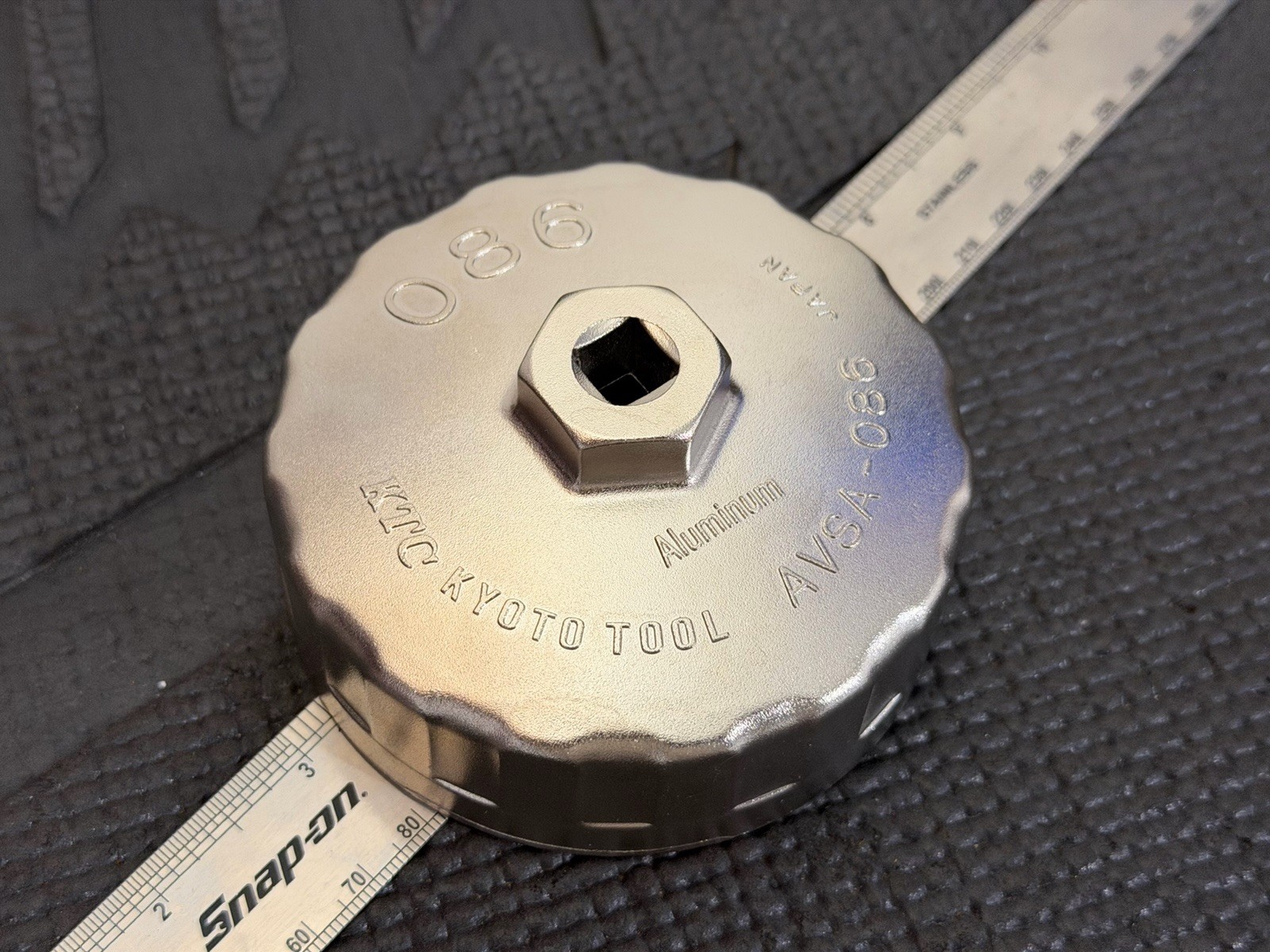 KTC Tools 86.6mm 16-Flute BWM Oil Filter Wrench – BMW Compatible – AVSA-086