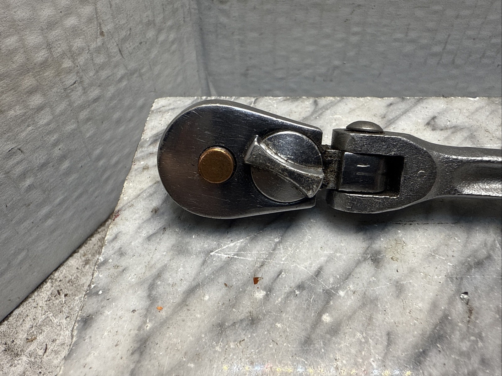 Vintage Craftsman 3/8” Drive Flex-Head Ratchet -V- Series 42791 🇺🇸