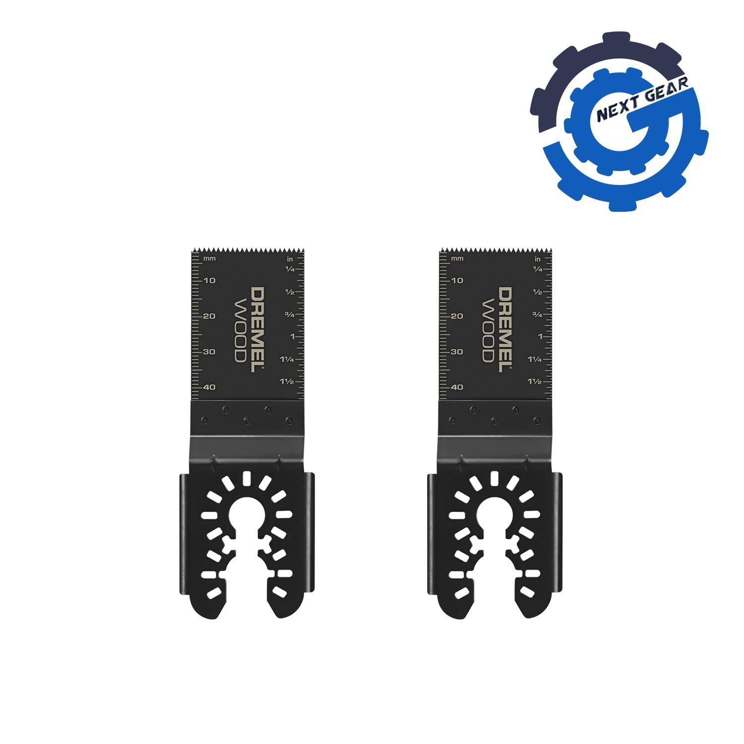 New Dremel Pack of 2 1-1/4″ Universal Wood Flush Cut Oscillating Blade MM480U