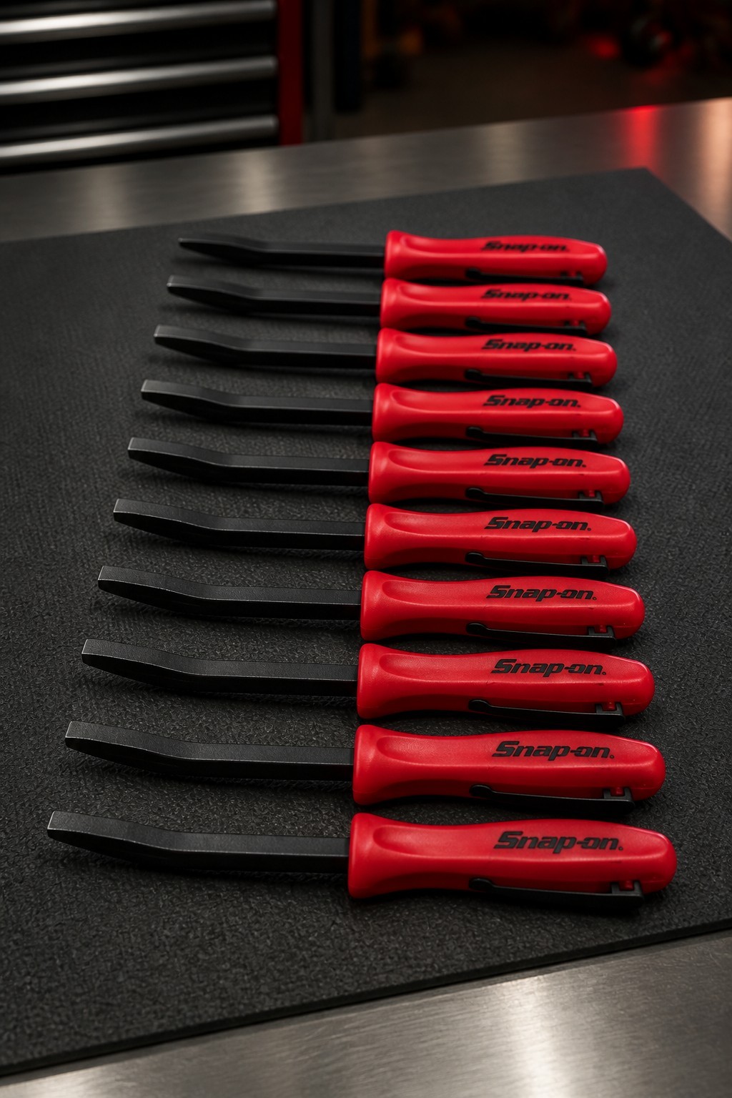 10X RED Promo SE For Snap on tools 1/4″ Shank Angled PRY BAR screwdriver + GIFT