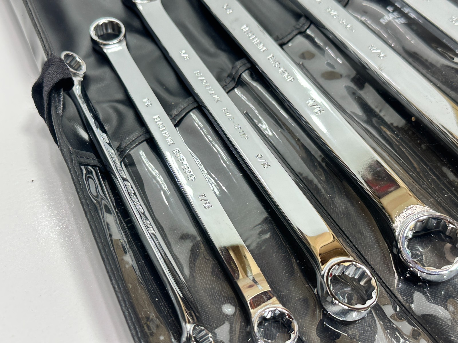 Blackhawk Tools USA 6pc SAE 5/16-1” BWS LONG Polished Double Box End Wrench Set