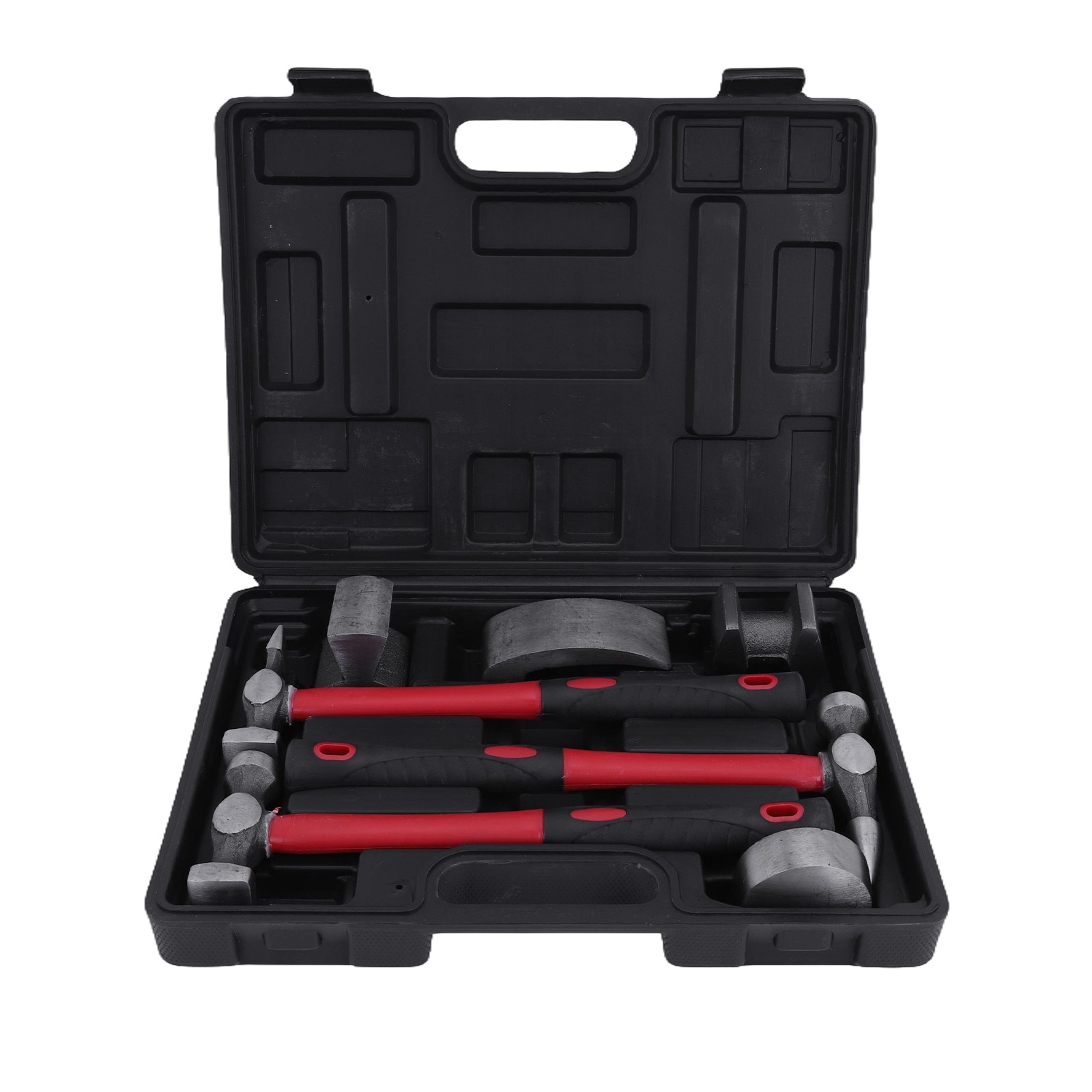 7Pcs/Set Auto Body Panel Fen-der Hammer Dolly Set Sheet Metal Auto Repair Tool