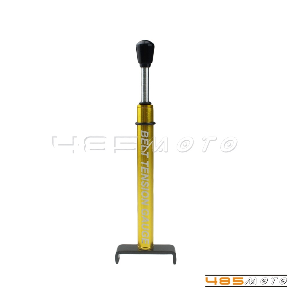 Gold Belt Tension Gauge For Harley Belt Driver Bike Adjusting Belt Tension Tool