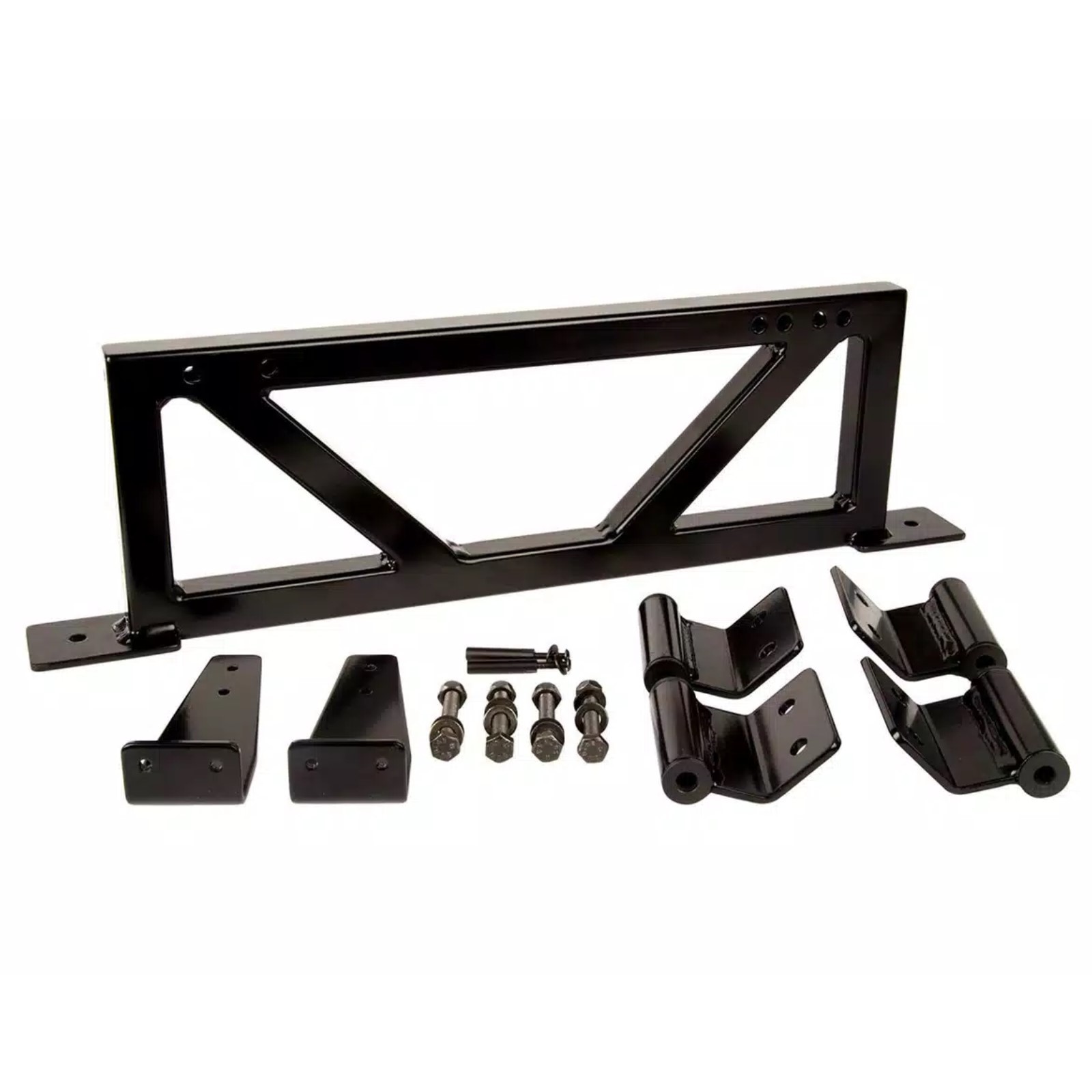 Rugged Ridge Black Stainless Steel Wall Door Mount Kit for 87-95 Wrangler YJ