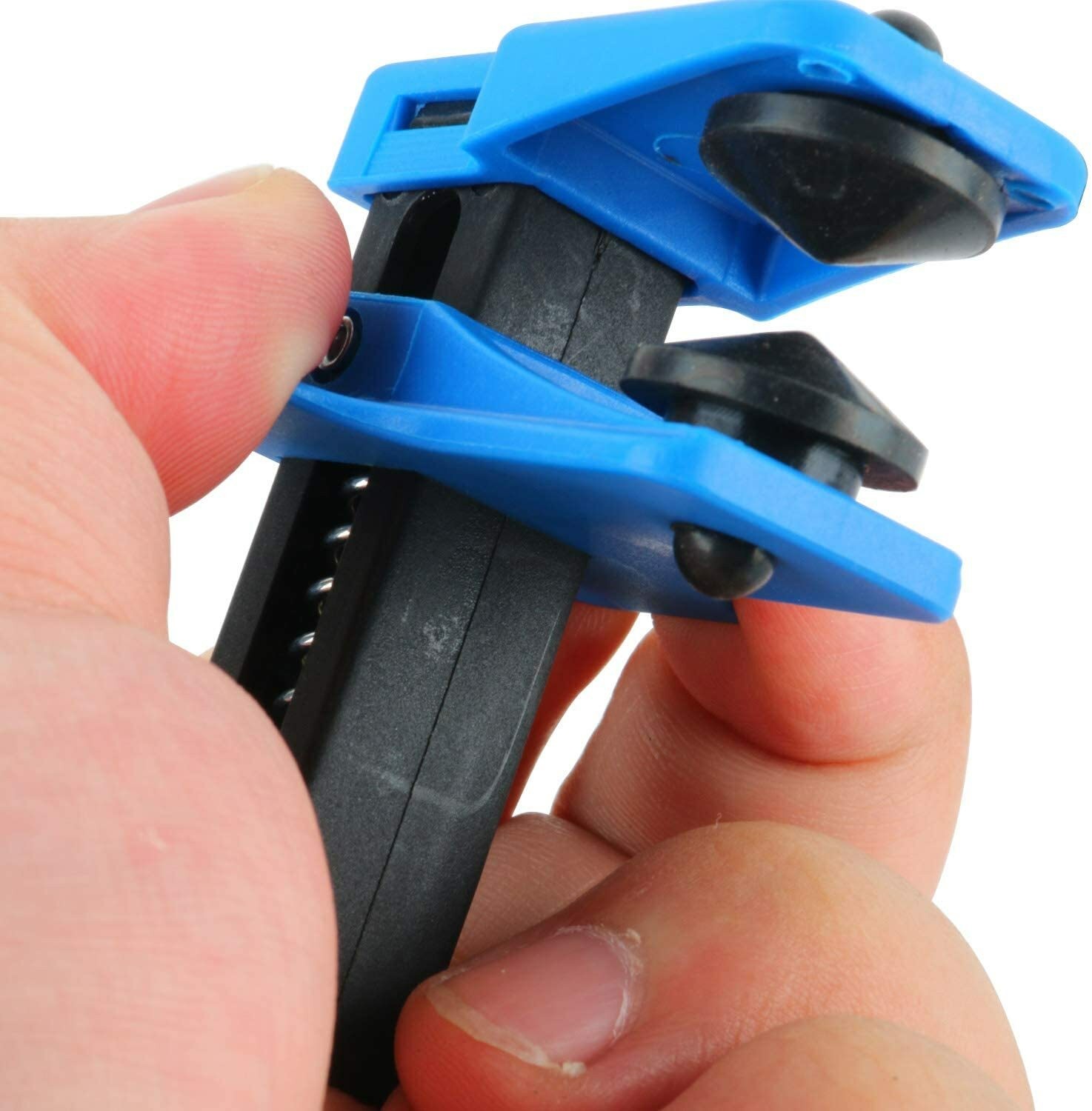 8Pcs Car Brake Line Clamp Kit Spring Load Fluid Line Stopper 3/8″ 5/16″ 1/2″