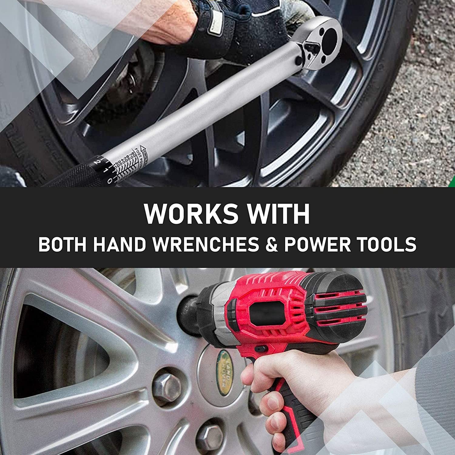 7pc Twist Socket Bolt Extractor Stripped Lug Nut Remover & Thin Wall Sockets Set