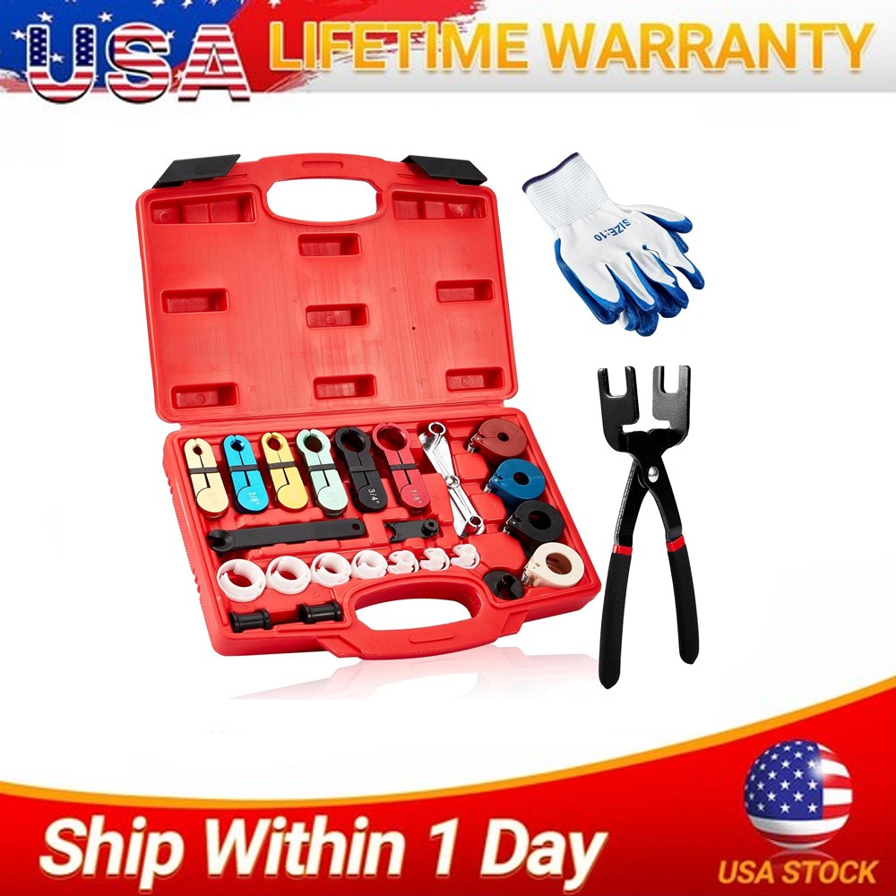 Master Quick Disconnect Tool Set 22pcs Premium Fuel Line Disconnect Tool Set