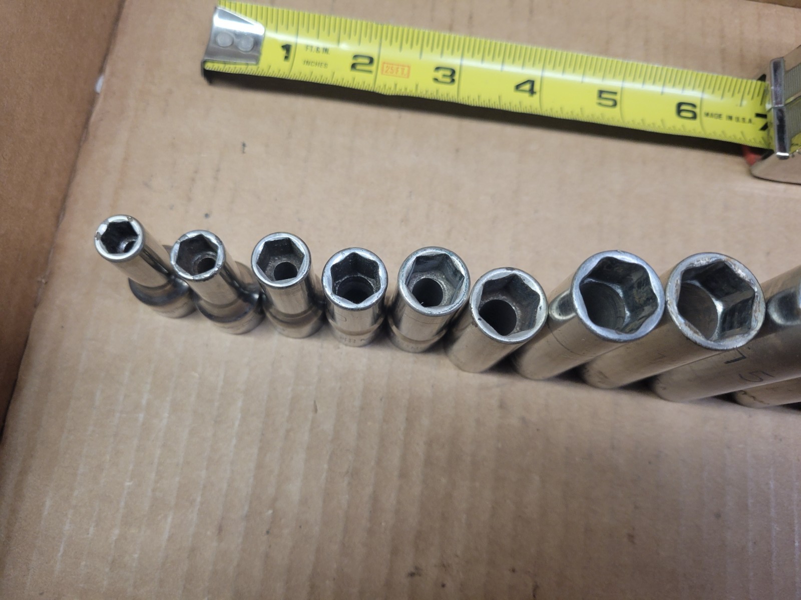 Matco Tools 3/8″ Drive 13-piece Deep Socket Set 7 – 19 MM