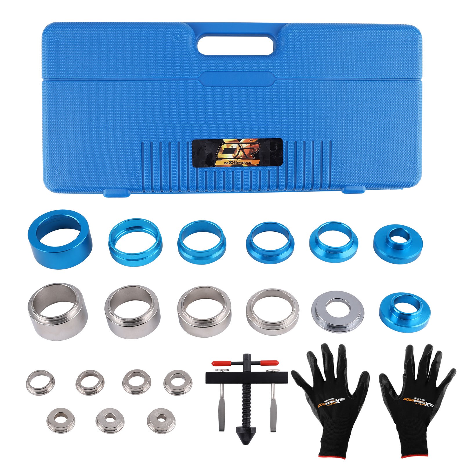 22pcs Crankshaft Camshaft Oil Seal Remover Installer Puller Adapters Tool Kit