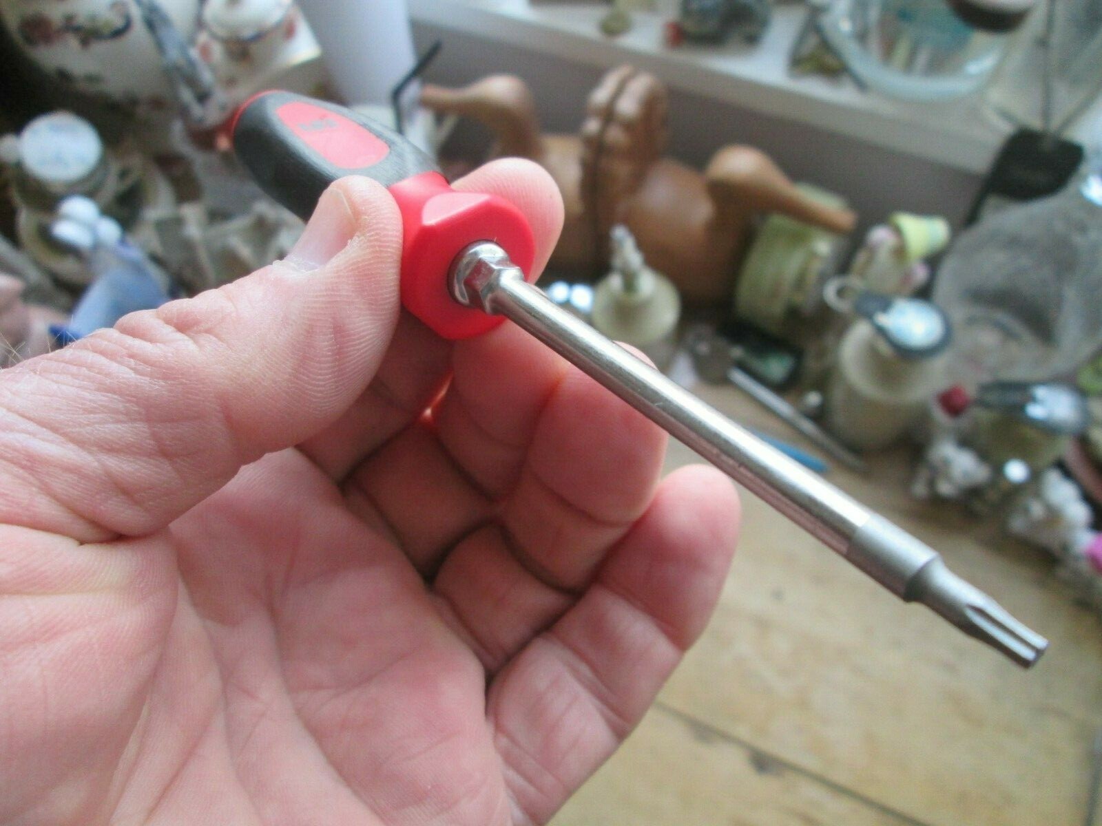 Snap-On T10 Torx SGDT310B mini tip screwdriver Classic red New premium tool