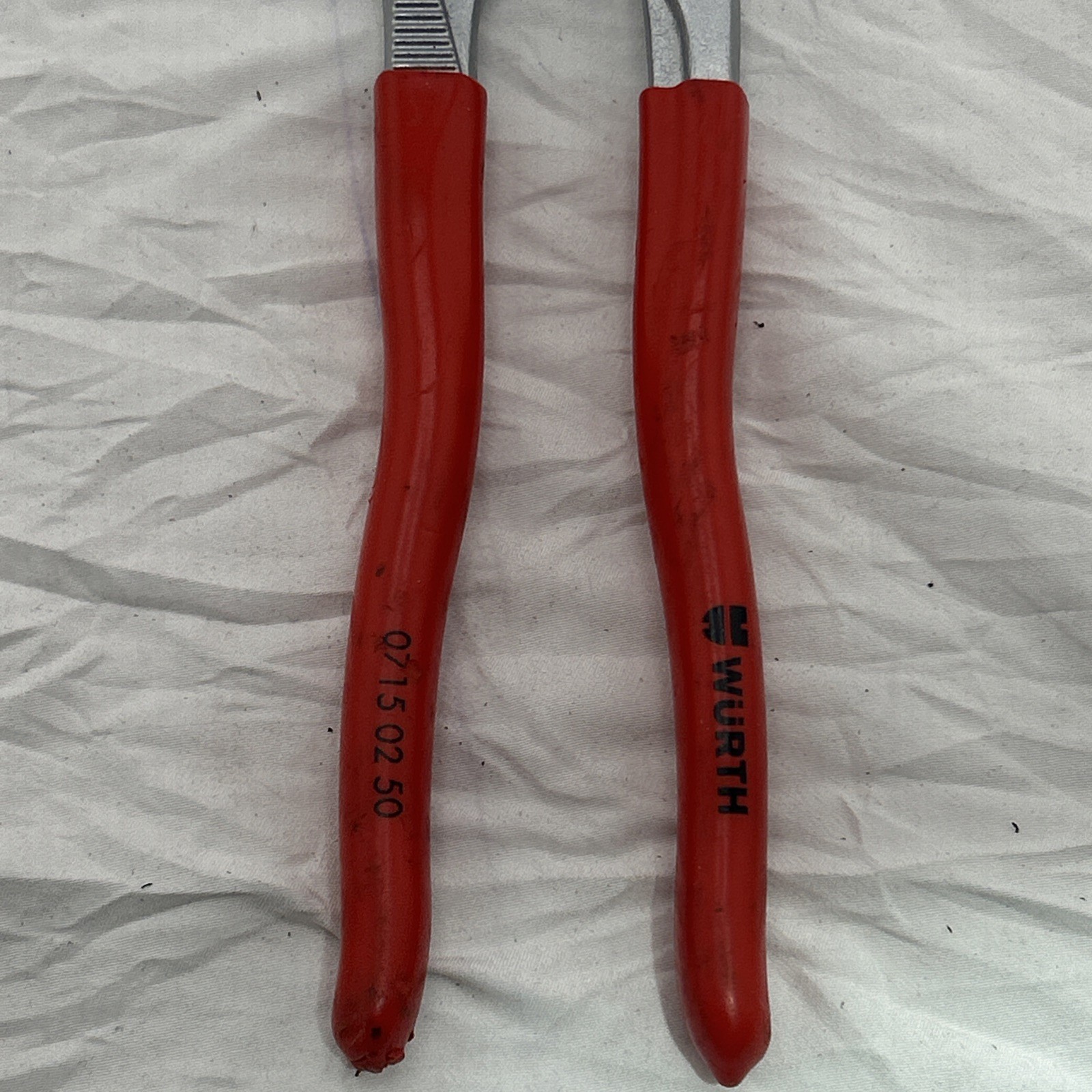 Wurth Plier Wrench Tool Parallel Jaws Push Button Adjustment 270mm 0715 02 50