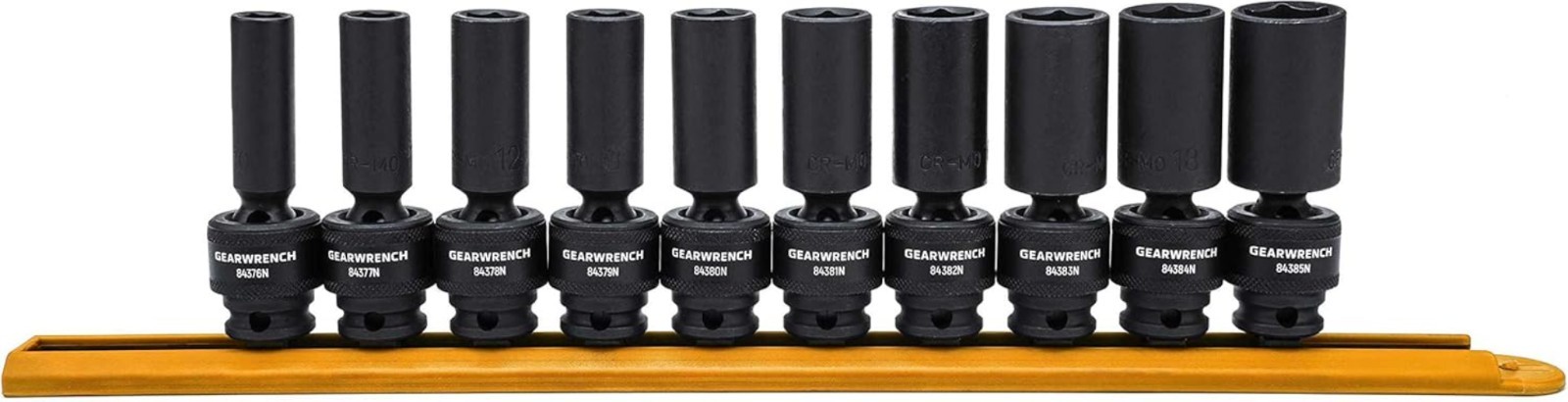 Metric 10-Piece 3/8” Drive Deep Impact Socket Set – Reliability and Performance