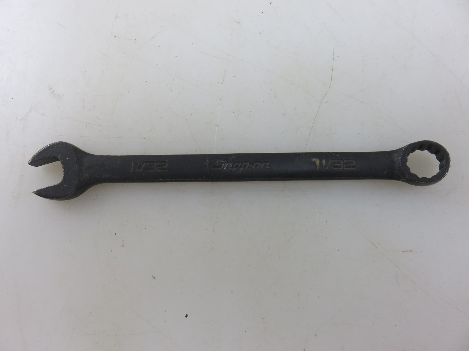 Snap-On GOEX110B BLACK OXIDE Combination Wrench 11/32″ 12pt 5″ Long Made In USA