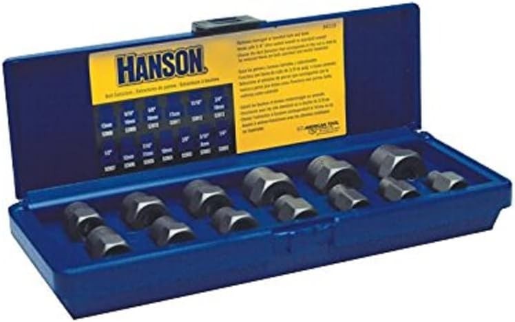 Irwin Hanson 54113 13 Piece Bolt Extractor Set
