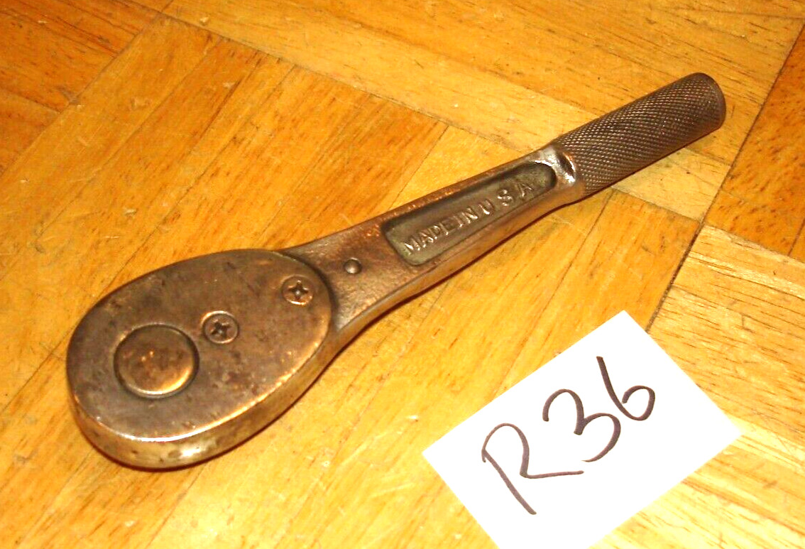 CRAFTSMAN TOOLS VINTAGE 3/8 DRIVE RATCHET VERY RARE BE