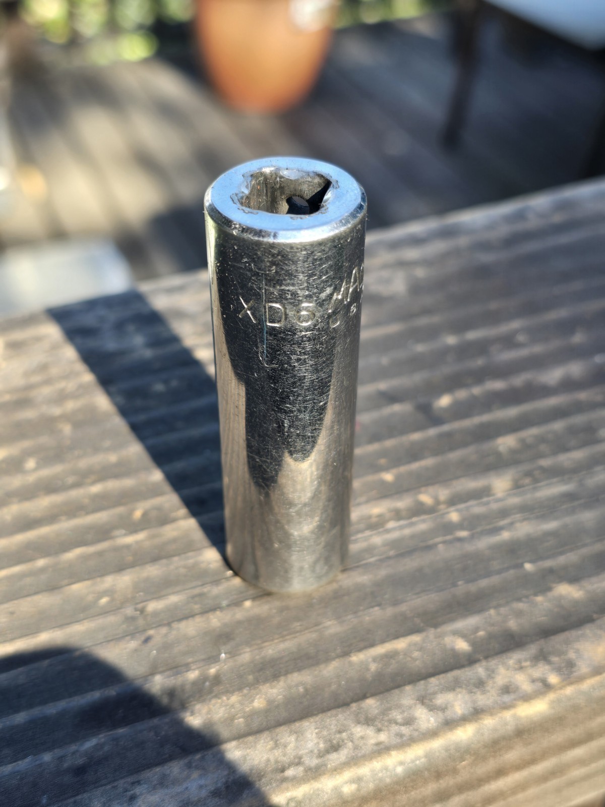 Mac Tools XD6 15mm Deep Chrome Socket 3/8” Drive 6 Point No Knurling