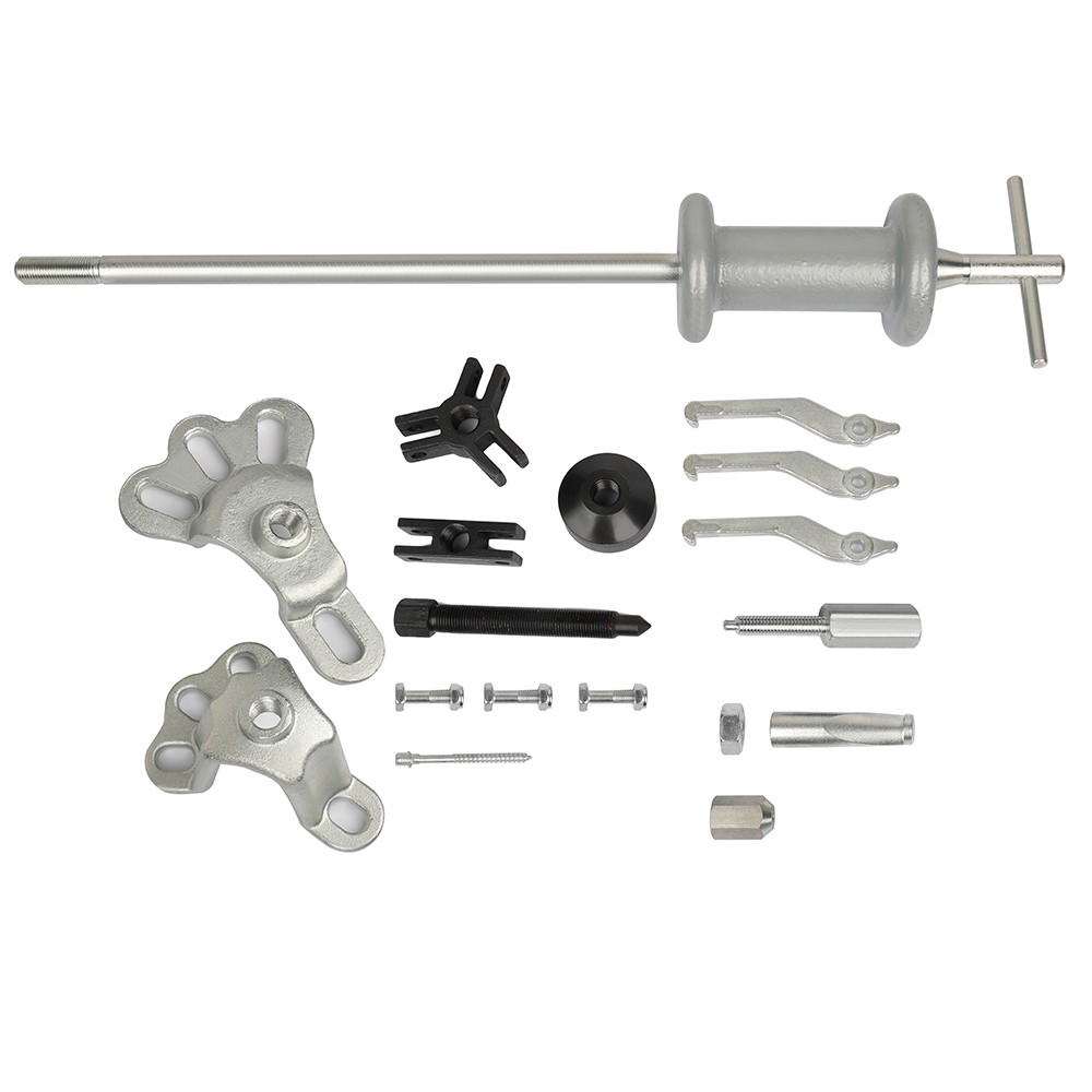 Slide Hammer Dent Puller Tool Kit Wrench Adapter Axle Bearing PULLE Hub Auto