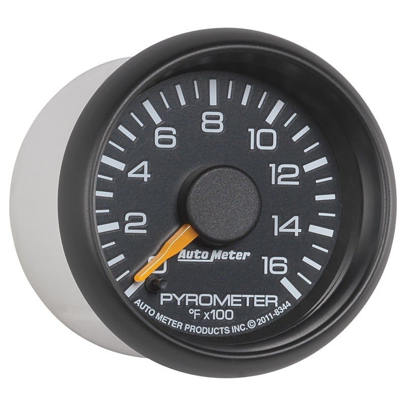 AutoMeter Factory Match GM For 2-1/16in 1600°F EGT Gauge – Fits Chevy & GMC