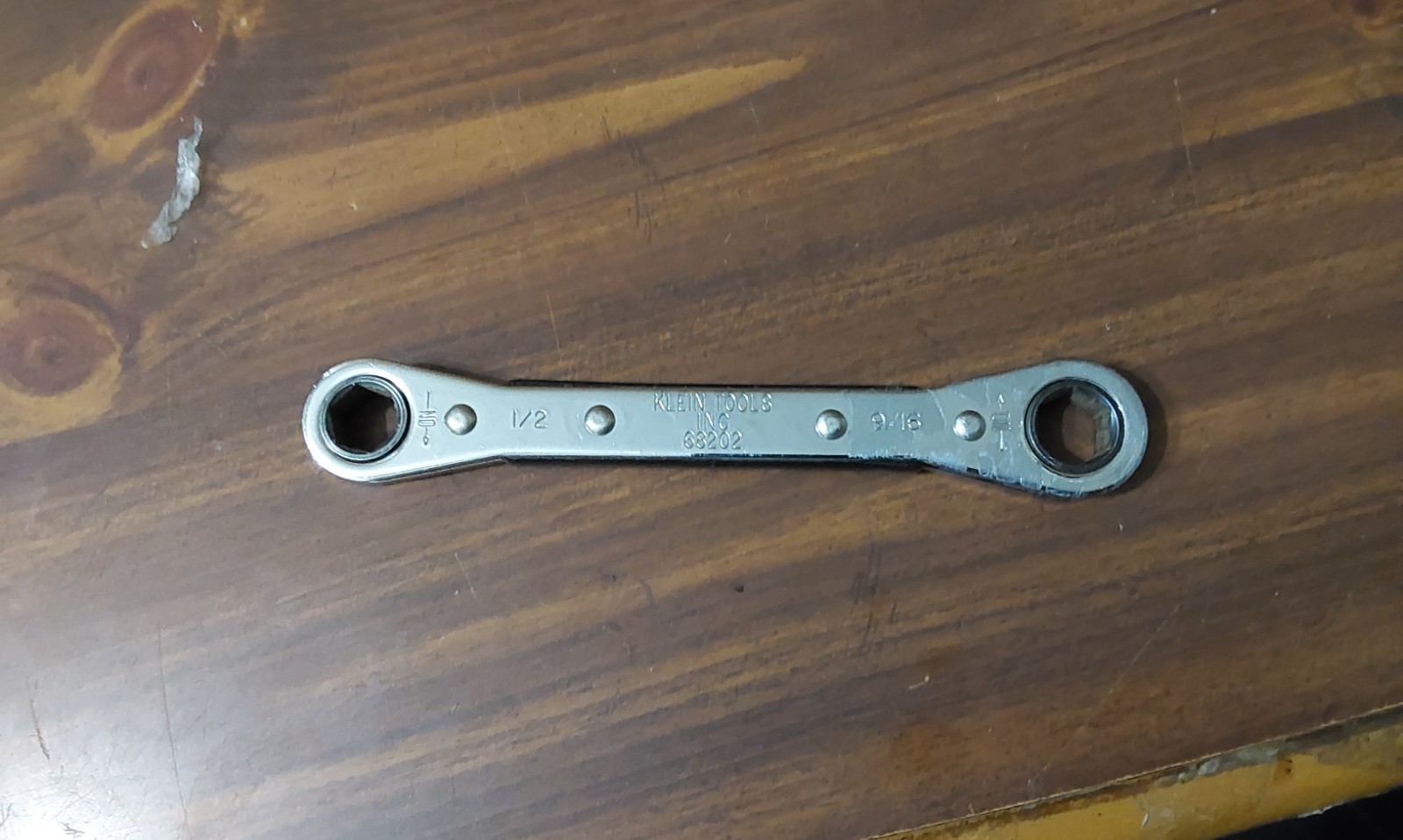 KLEIN TOOLS SET OF 6 RATCHING WRENCHES