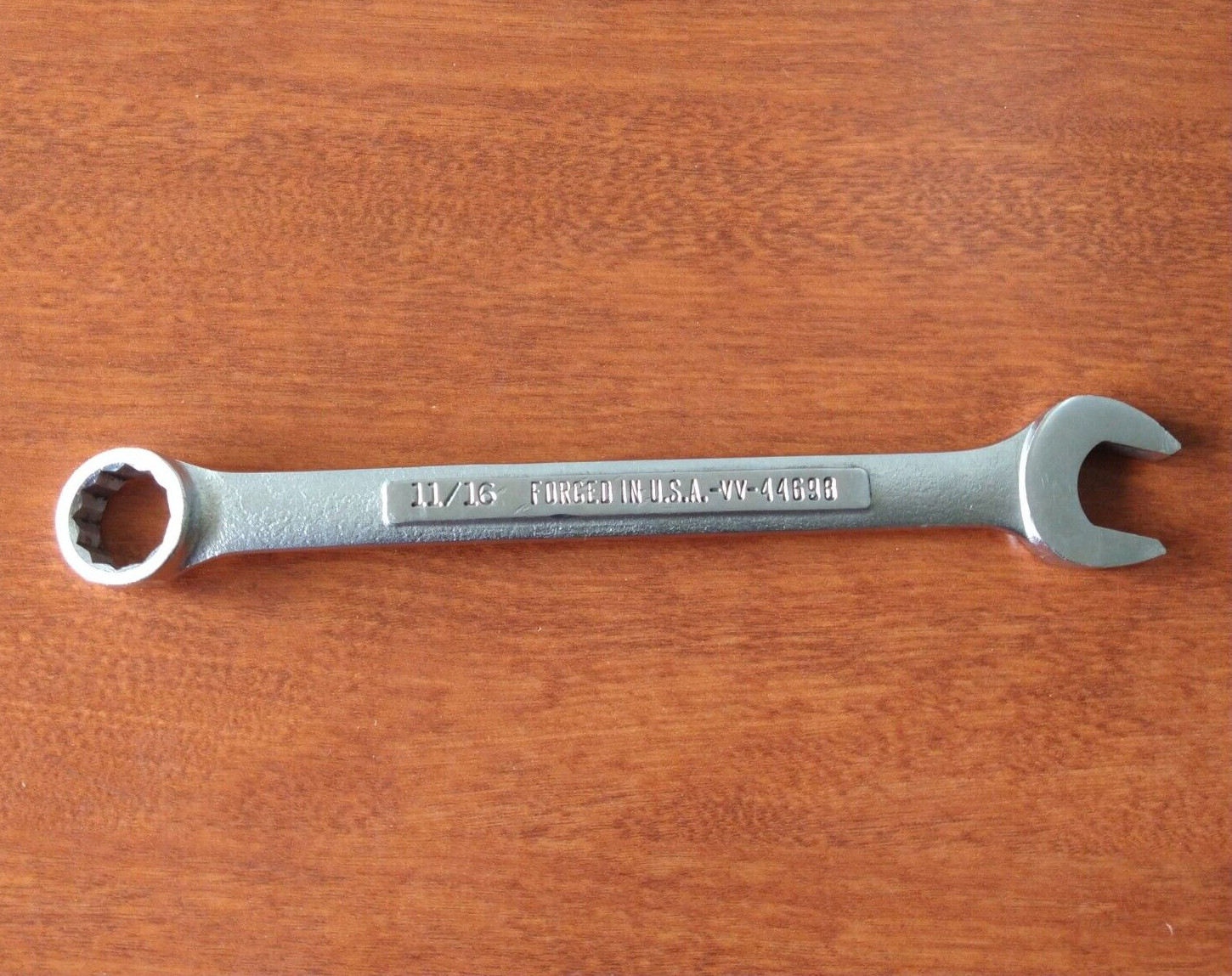 CRAFTSMAN VV44698, 11/16″ COMBINATION WRENCH, 8.6″ LONG, 12 POINT.
