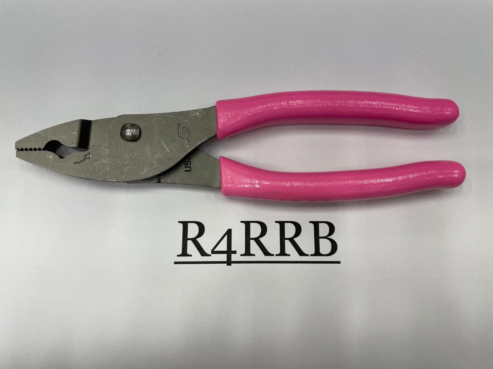 Snap-on Tools USA NEW STYLE PINK 8″ Soft Grip Flank Jaw Pliers HJ47ACFP