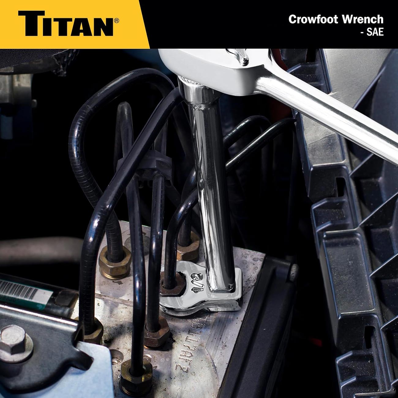 Titan SAE 1/2″ Drive Crowfoot Wrench: 1-1/4″